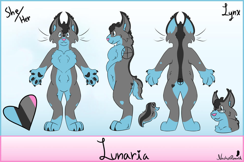 An anthro Micro-raptor with red and pink feathers in basic set up.
